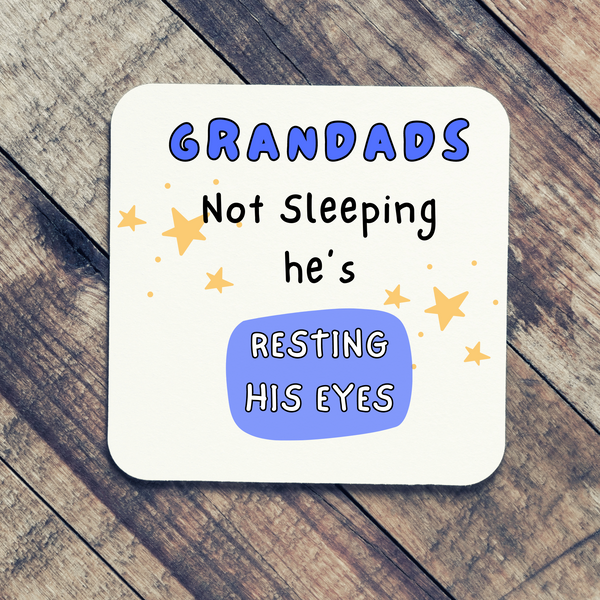 Personalised Mug & Coaster For Grandads