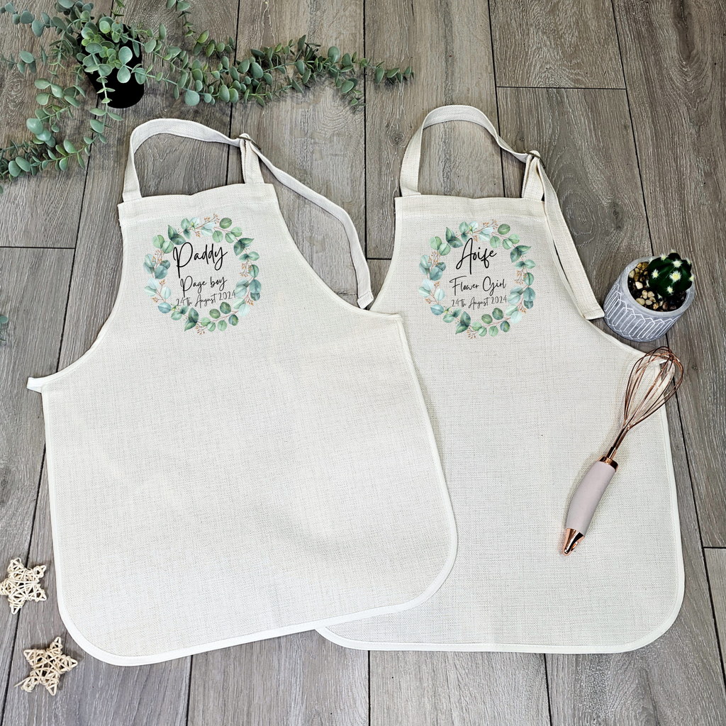 Wedding apron discount