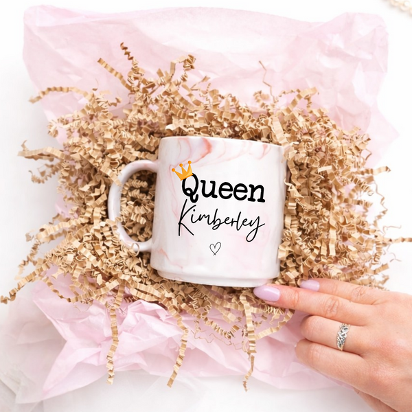 Personalised King & Queen Mugs