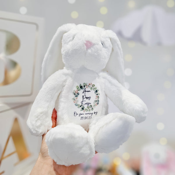 Personalised Naming Day Bunny