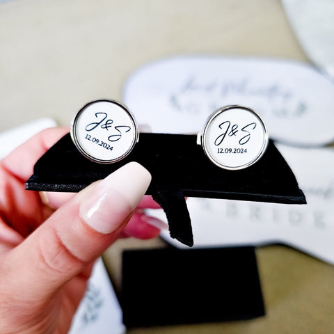 Personalised Cuff Links For Weddings