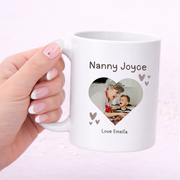 Personalised Photo Mug For Nanny- Mother's Day