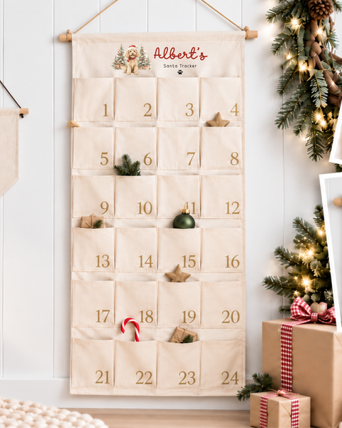 Personalised Pet Advent Calendar | Custom Dog & Cat Portrait
