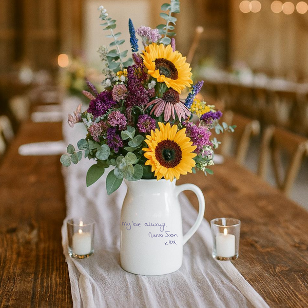 Personalised Handwritten Message Vase