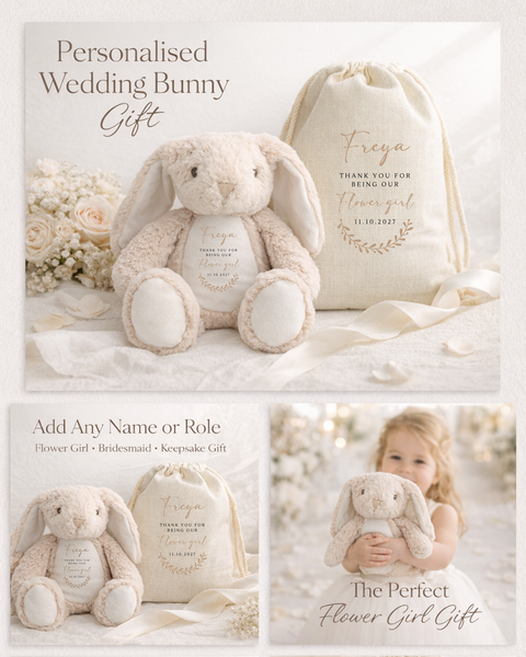 Personalised Flower Girl & Page Boy Gift Set | Wedding Gifts