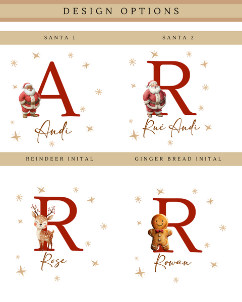 Personalised Santa Ceramic Christmas Bauble