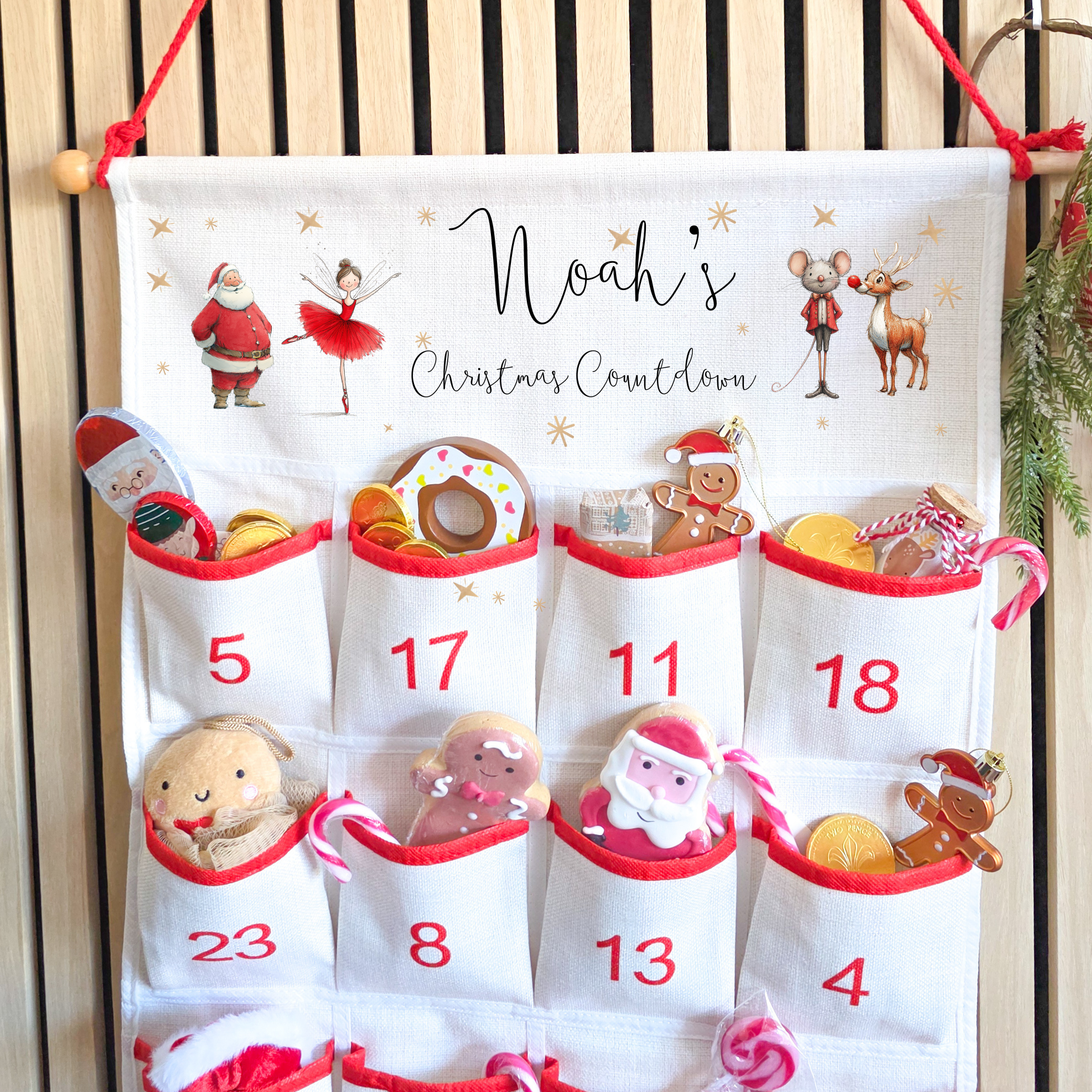 Personalised Advent Calendar 2025 - Gifts For Kids - Christmas Gifts