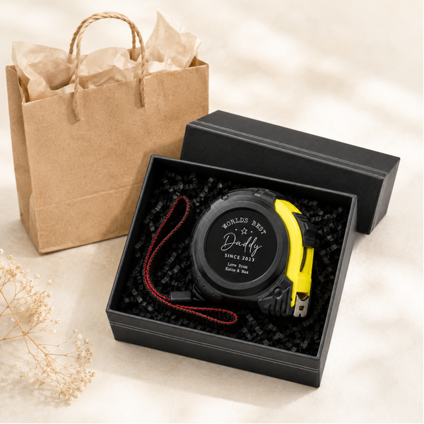 Personalised Dad Gift Set | Mug & Tape Measure Gift Box