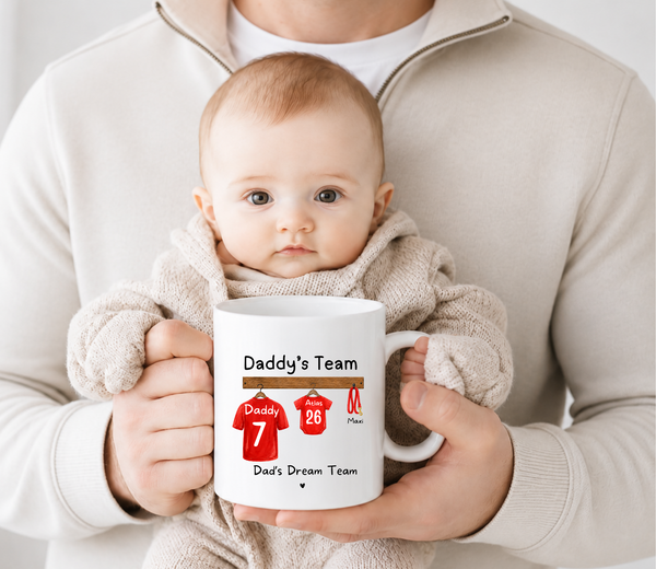 Personalised Grandad Football Mug Father’s Day Gift