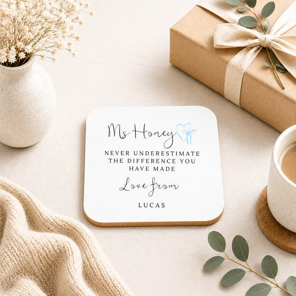 Personalised Thank You Teacher Mug