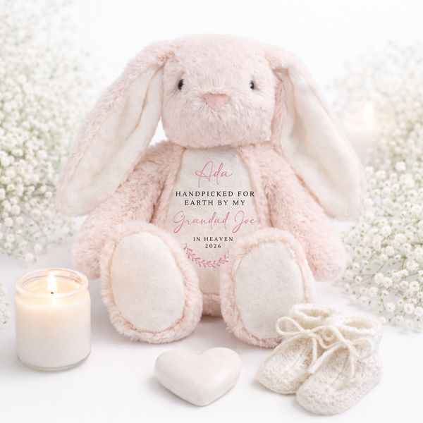 Handpicked for Earth by My Angel in Heaven Personalised Soft Toy