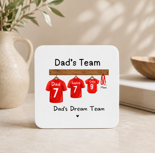 Personalised Father's Day Football Mug for Dad