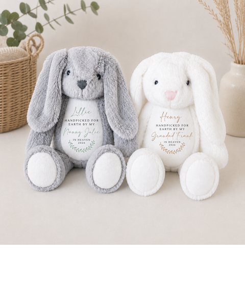 Handpicked for Earth by My Angel in Heaven Personalised Soft Toy