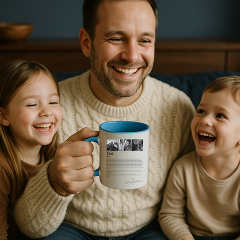 Personalised Dad Photo Mug For Fathers Day