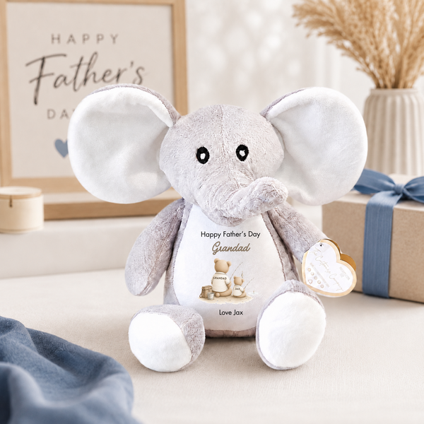 Personalised Hobby Fathers Day Teddy - Golf, Football, Fishing