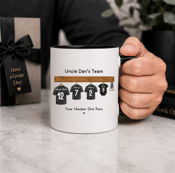 Personalised Grandad Football Mug Father’s Day Gift