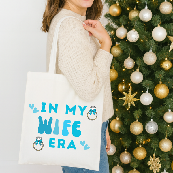 Personalised Married Tote Bag For Christmas