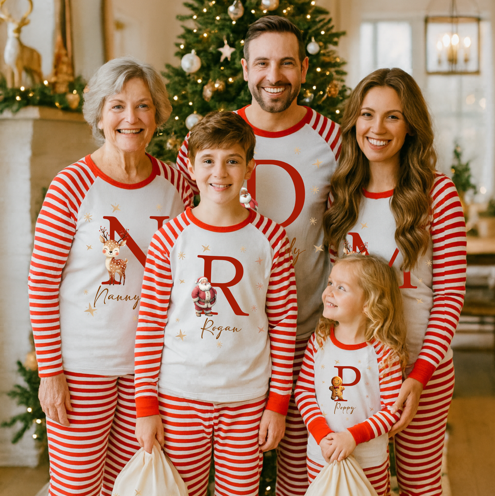 Matching Santa Pyjamas – Festive Family Christmas PJs for All Ages