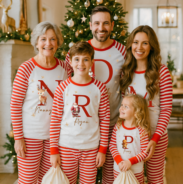Matching Santa Pyjamas – Festive Family Christmas PJs for All Ages