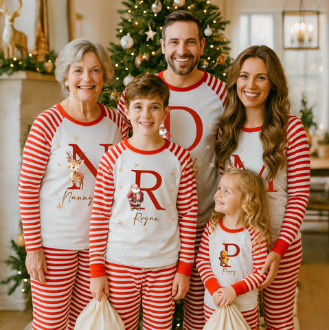 Matching Santa Pyjamas – Festive Family Christmas PJs for All Ages