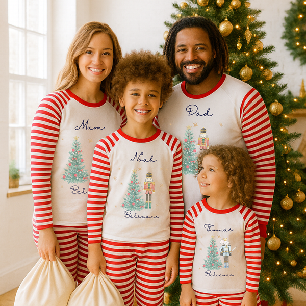 Personalised Matching Family Nutcracker Pyjamas - Matching Pajamas
