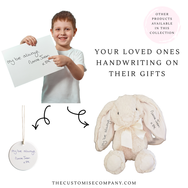 Personalised Handwritten Message Vase