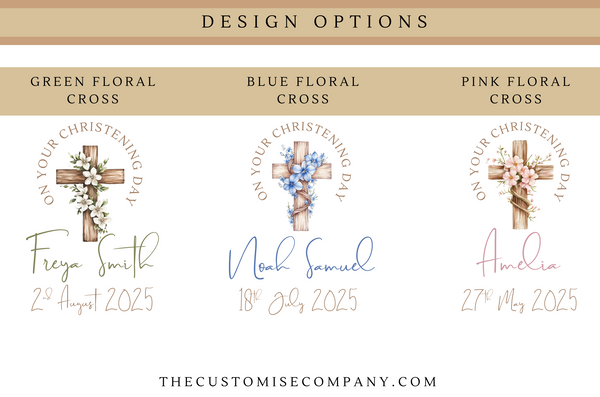 Personalised Cross Mug For Kids - Christening, Baptism, Holy Communion