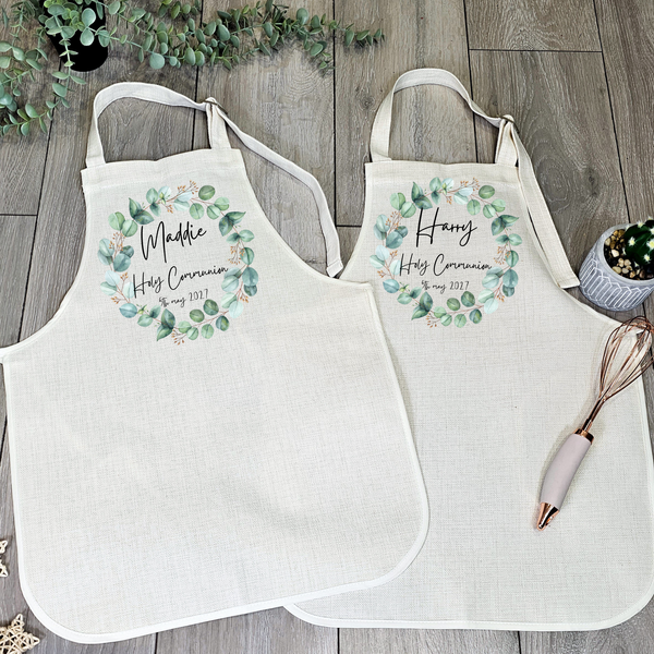 Personalised Apron For Holy Communion