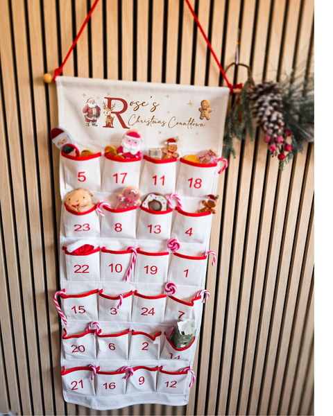 Personalised Santa Advent Calendar 2025 - Gifts For Kids