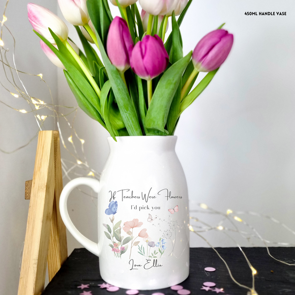 Personalised Teacher Vase