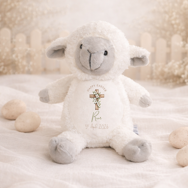 Personalised Religious Teddy Bear For Easter