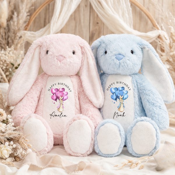 Personalised Peter Rabbit Birthday Bunny
