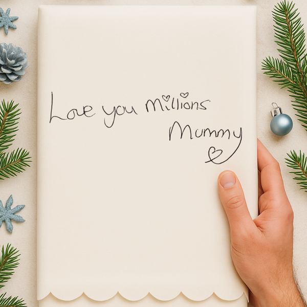 Personalised Handwritten Message Cushion & Throw Blanket