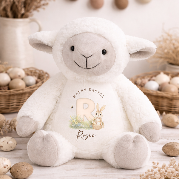 Personalised Initial Easter Bunny For Kids
