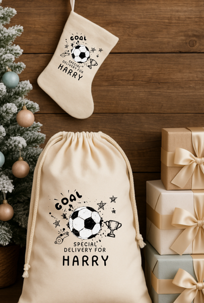 Personalised Christmas Stockings For Boys