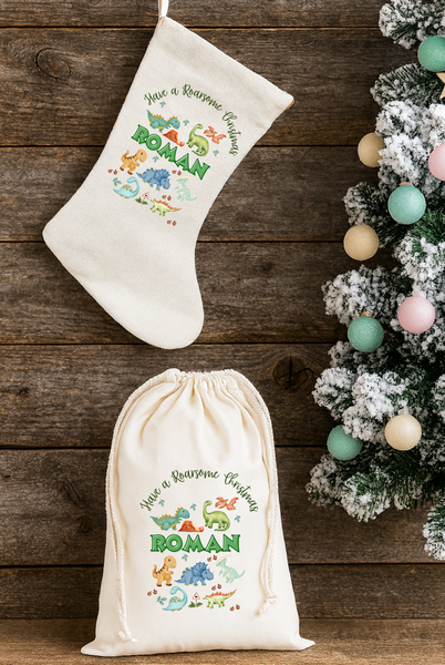 Personalised Christmas Stockings For Boys