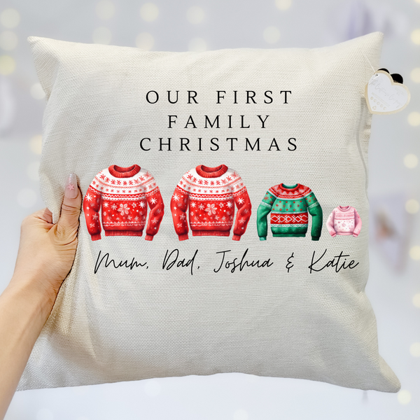Kids Bedroom Pillow,Nursery Decor,Linen,Christening Gift,Cushion Cover,Scatter Cushion,Cute Cushion,Cuddle Cushion,christmas pillow,Christmas cushion,Throw Pillows,handmade cushion,pompoms,red cushion