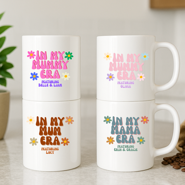 In My Mum Era Mug – Cute Christmas Gift for Mum, Mama or Mummy