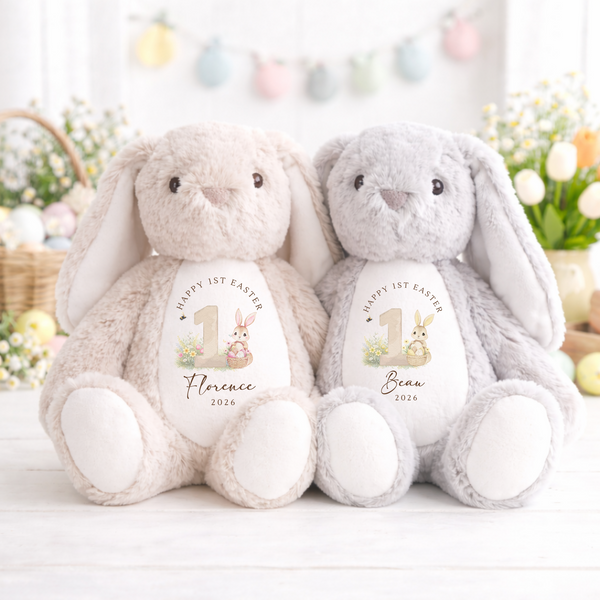 Personalised First Easter Bunny For Babies