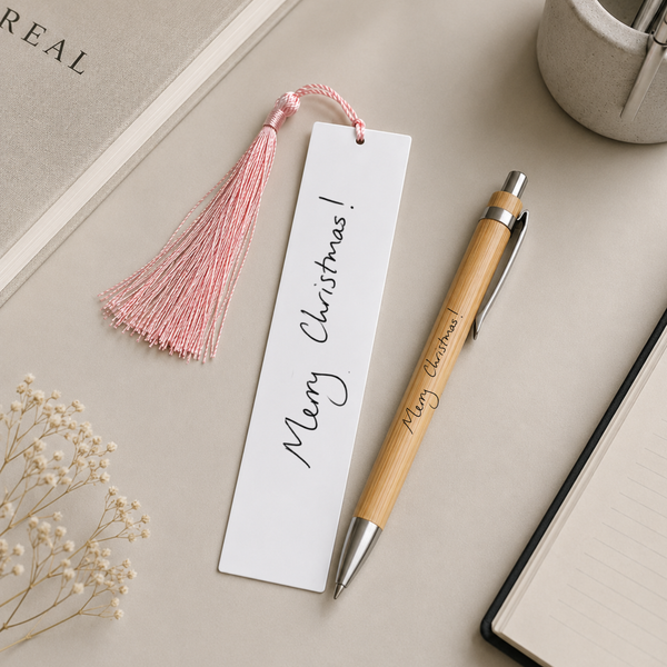 Personalised Handwriting Remembrance Bookmark | Memorial Keepsake