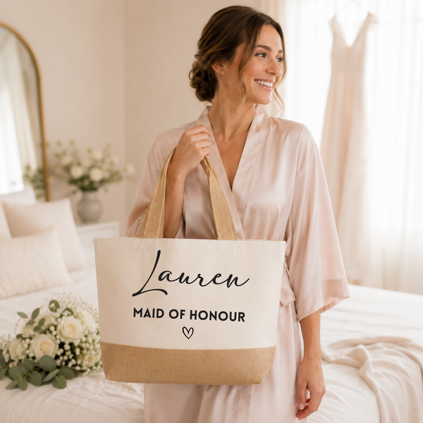 Maid of Honour Personalised Tote Bag