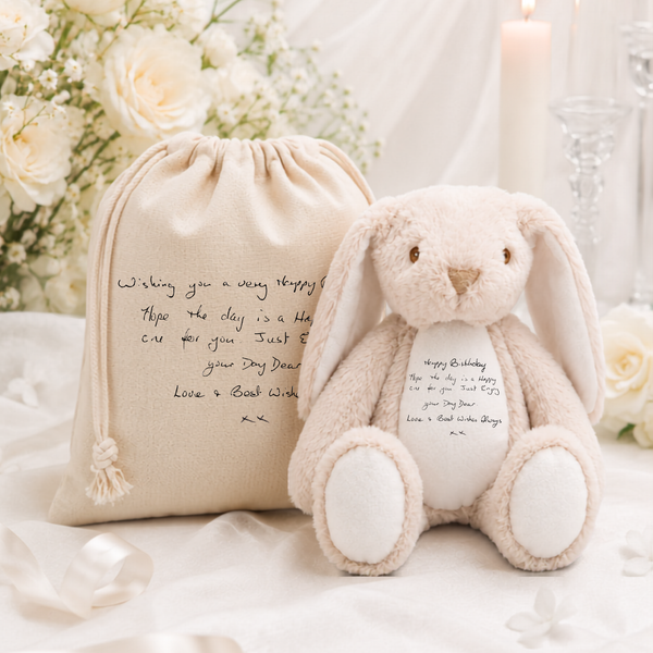 Personalised Handwriting Soft Toy