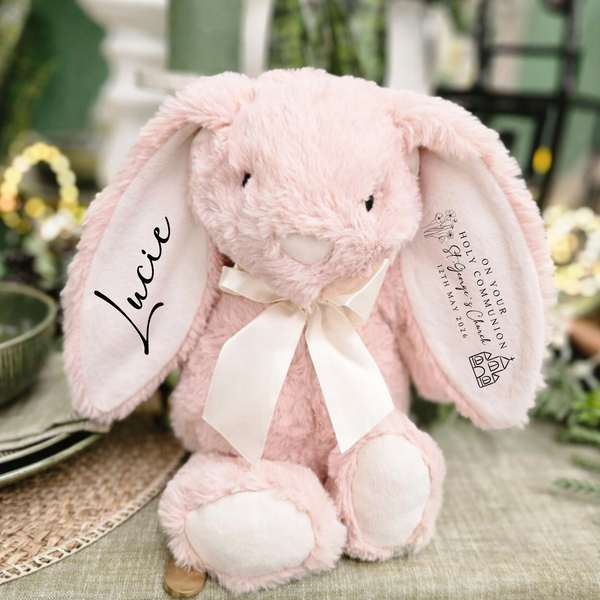 Personalised Christening/Baptism Bunny