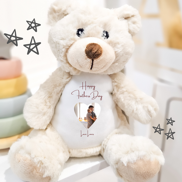 Personalised Photo Teddies For Fathers Day