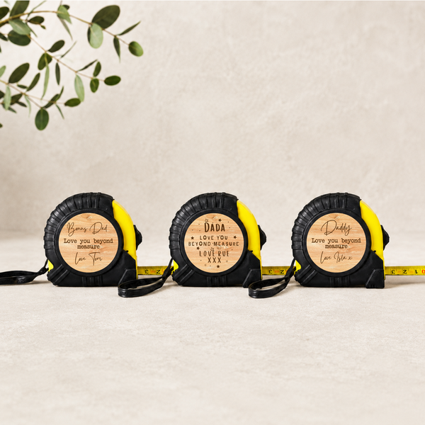 Personalised Tape Measure for Dad