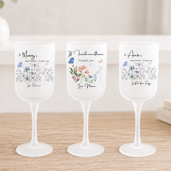 Personalised Wine Glass Gift For Her