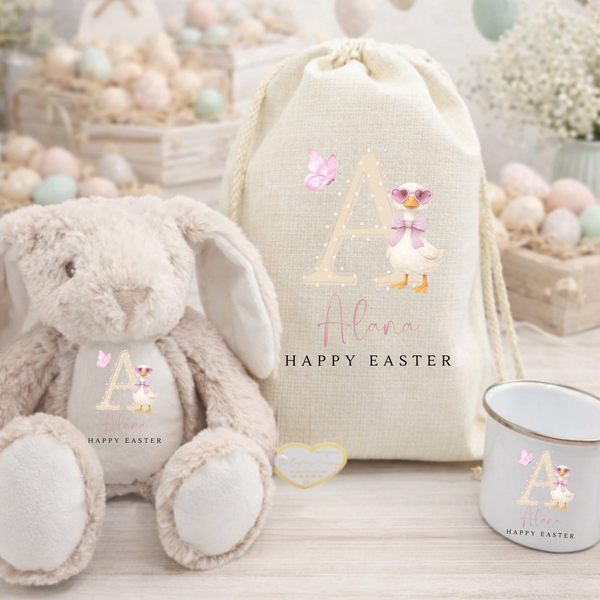 Personalised Goose Easter Bunny For Kids