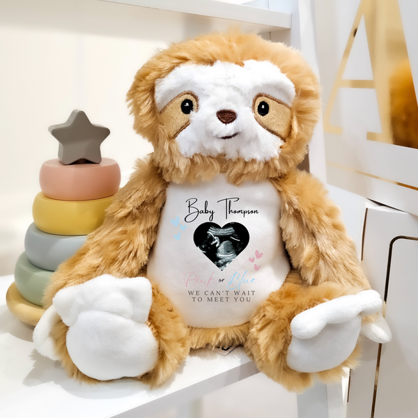 Personalised Gender Reveal Soft Toys