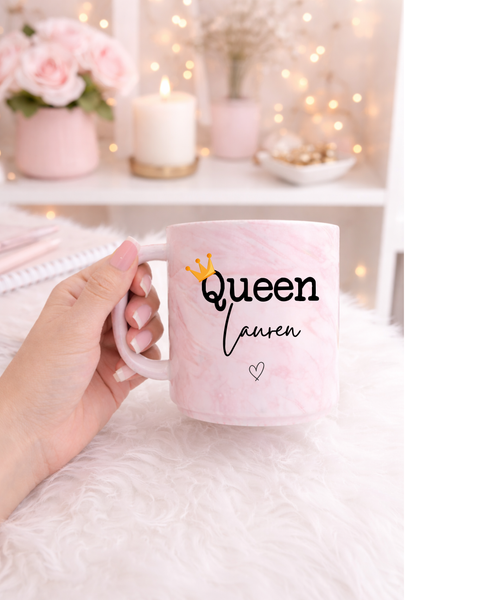 Personalised King & Queen Mugs