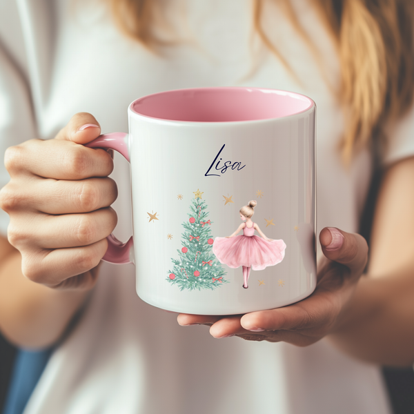 Personalised Christmas Matching Family Mugs Nutcracker Design